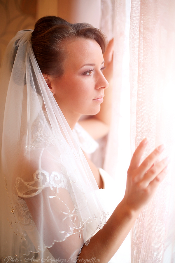 свадебное фото, невеста